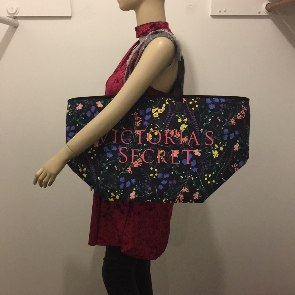 NEW Victoria’s Secret Floral Tote Bag